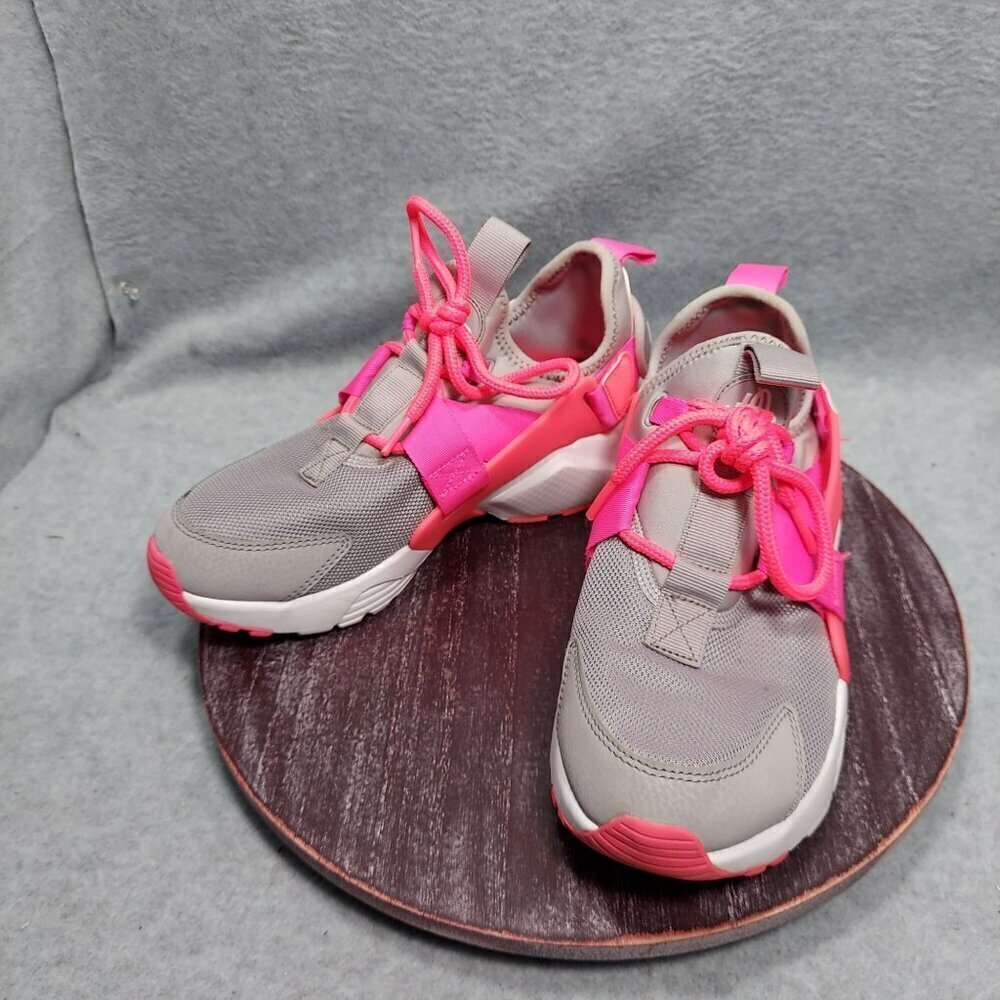 Nike Womens Air Huarache City Low Sneakers Pink & Grey Size 6.5 - Picture 8 of 13